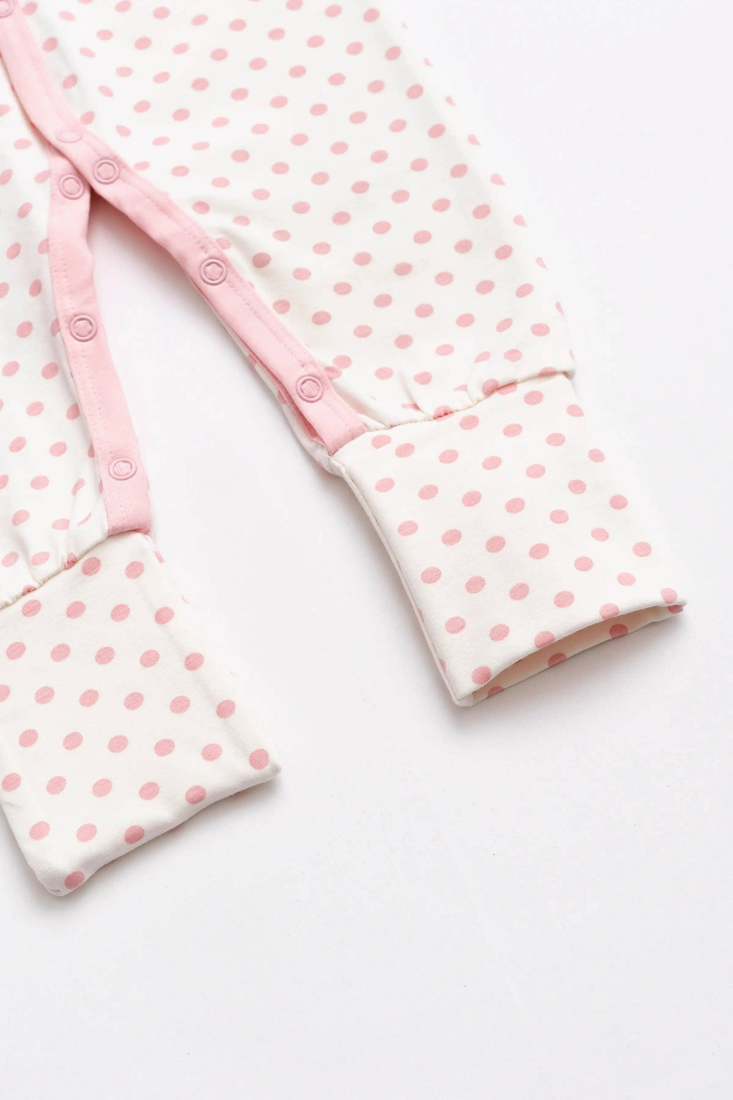 On the Go One-Piece- Pink Polka Dots