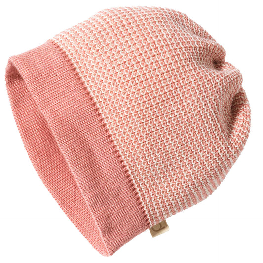 Disana Wool Beanie- Soft Pink