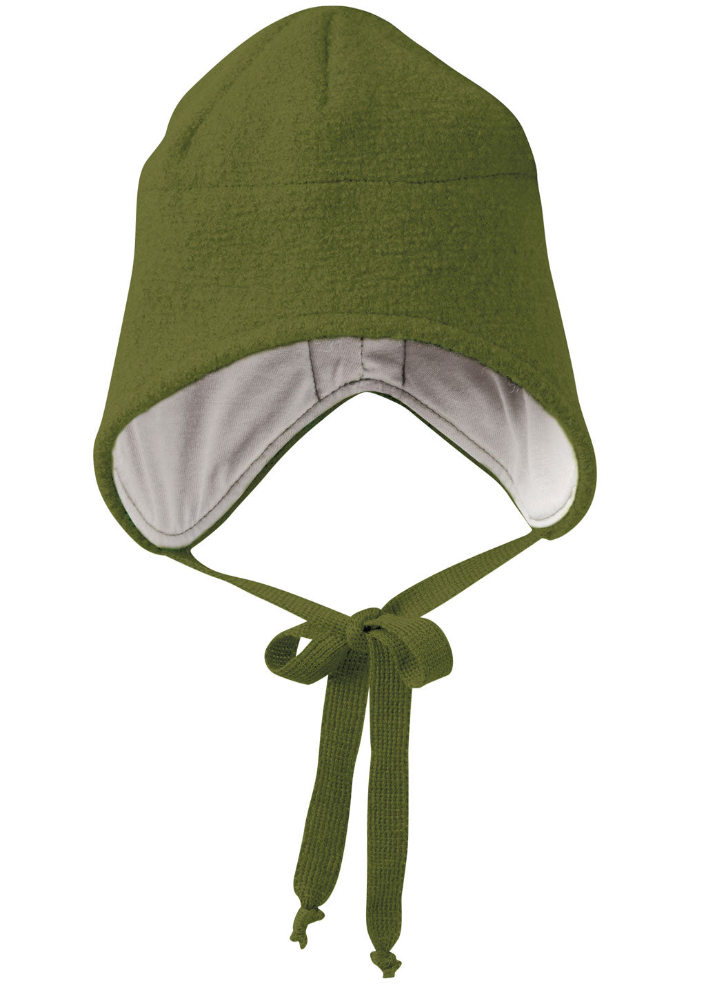 Boiled Wool Hat - Olive