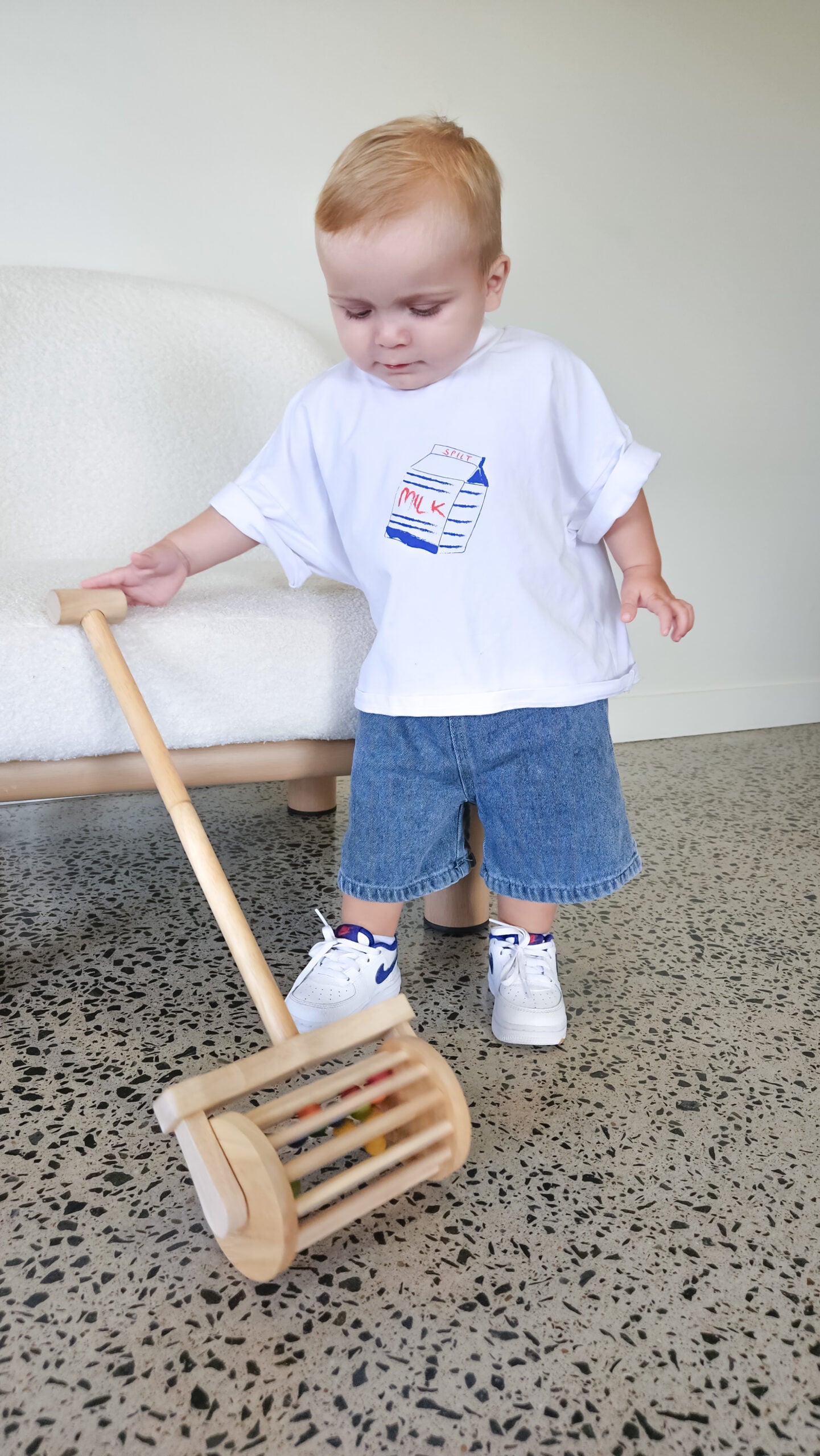 Mower Push Toy