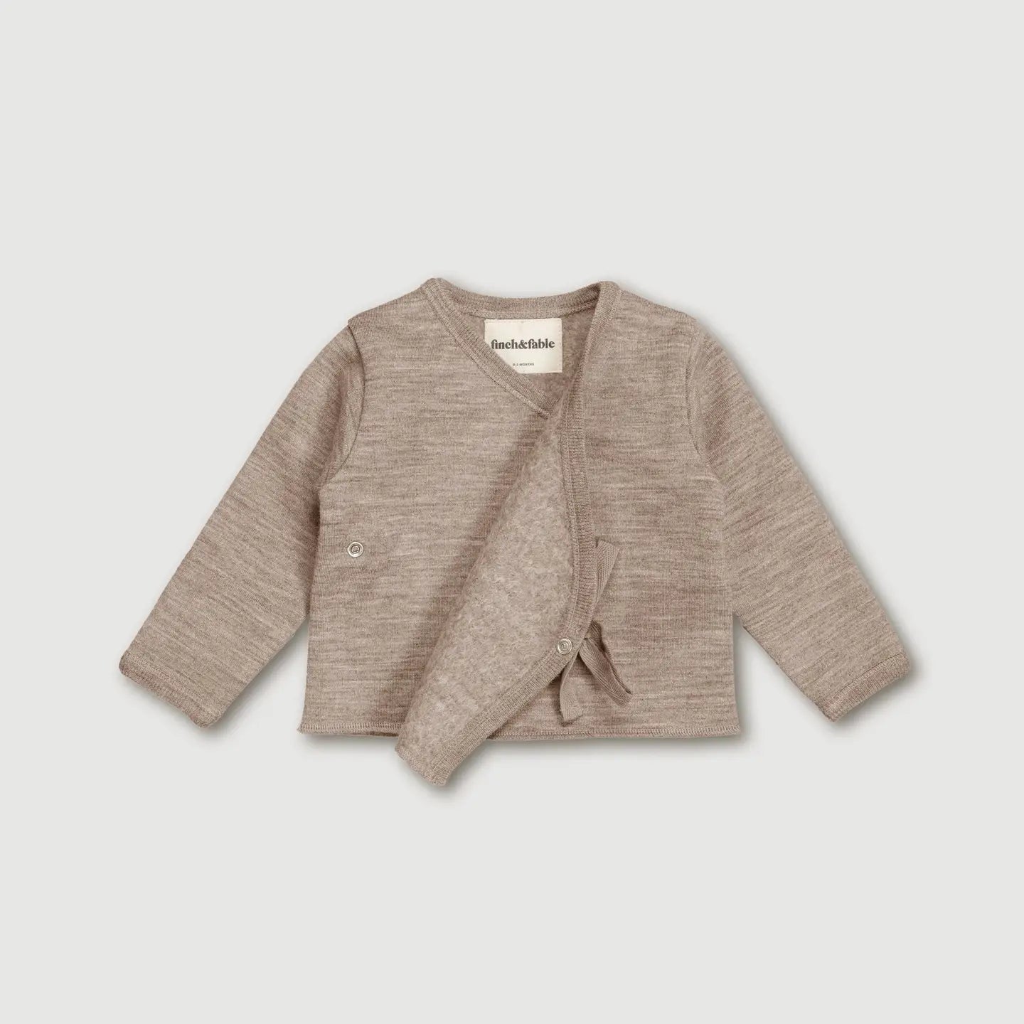 Wool Fleece Cardigan