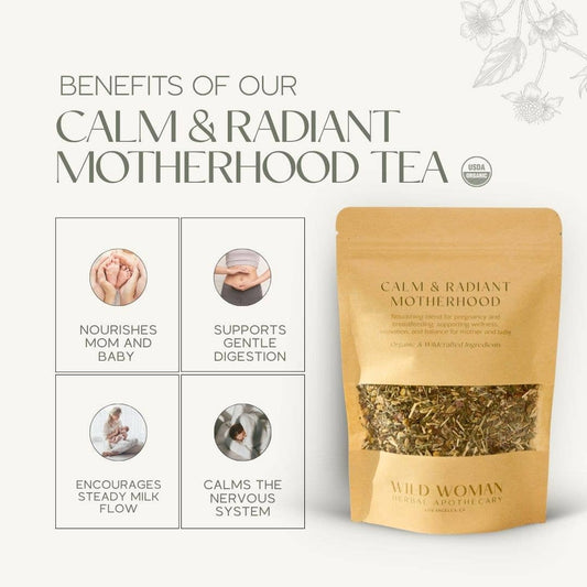 Calm & Radiant Motherhood Herb Tea