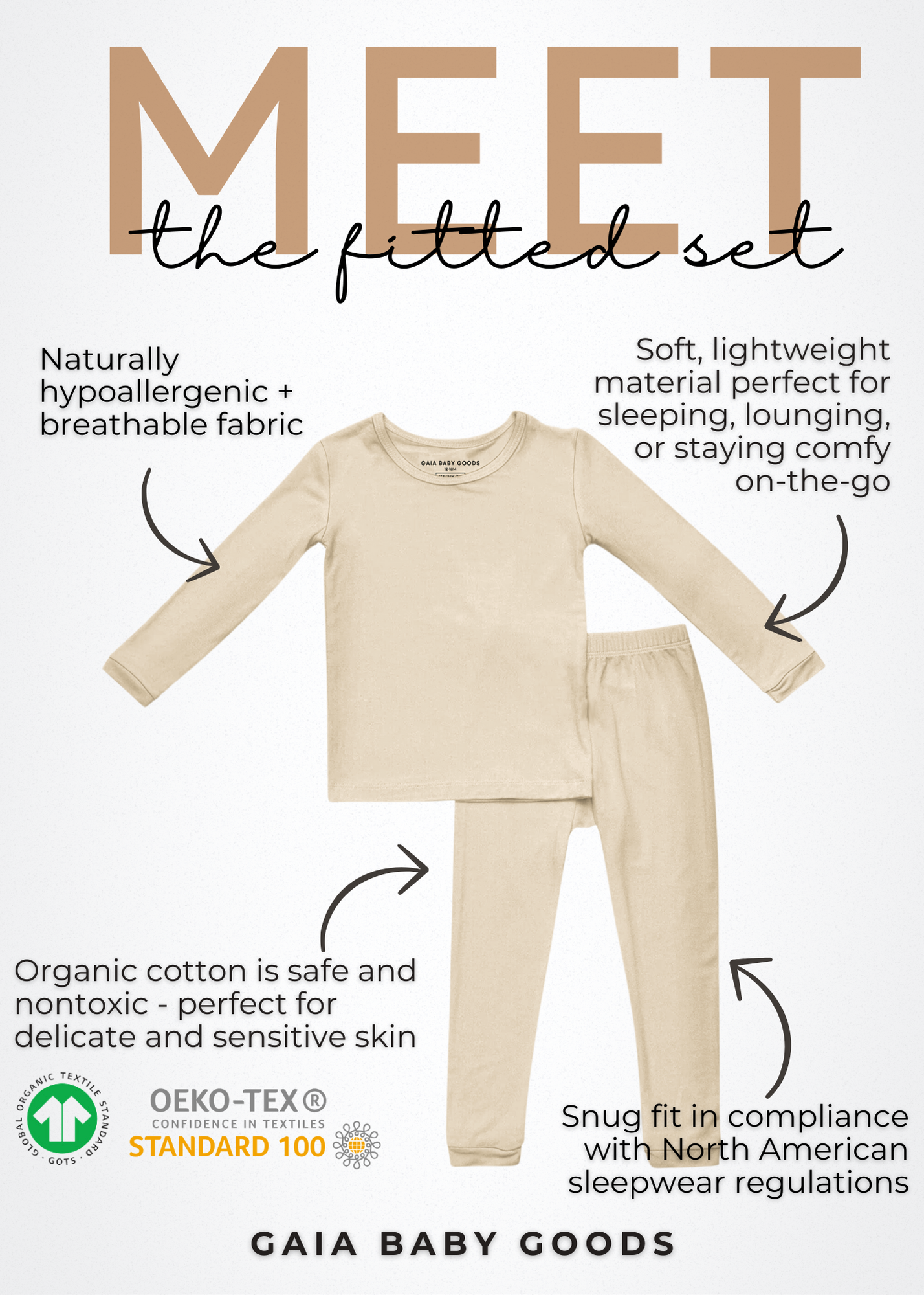 Holiday Santa Pajama Set