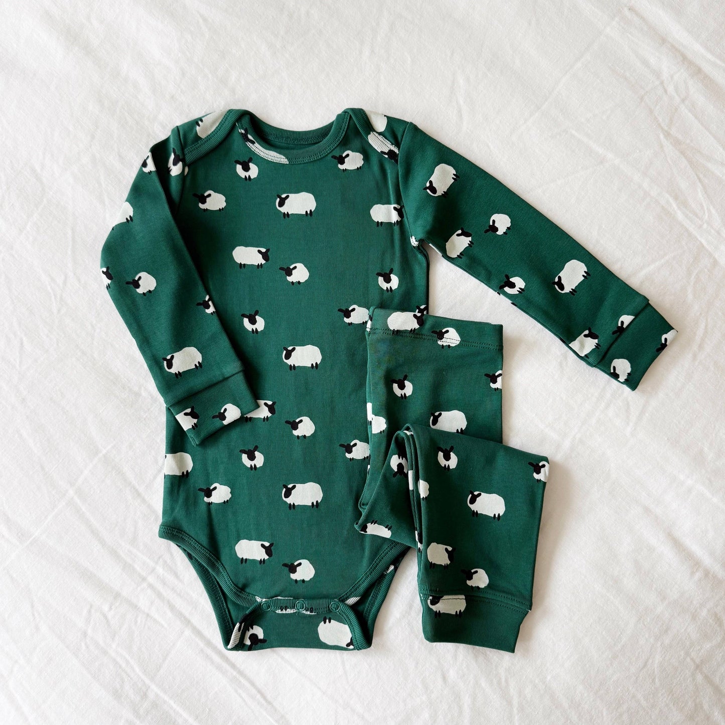 Onesie + Pant Set - Sheep