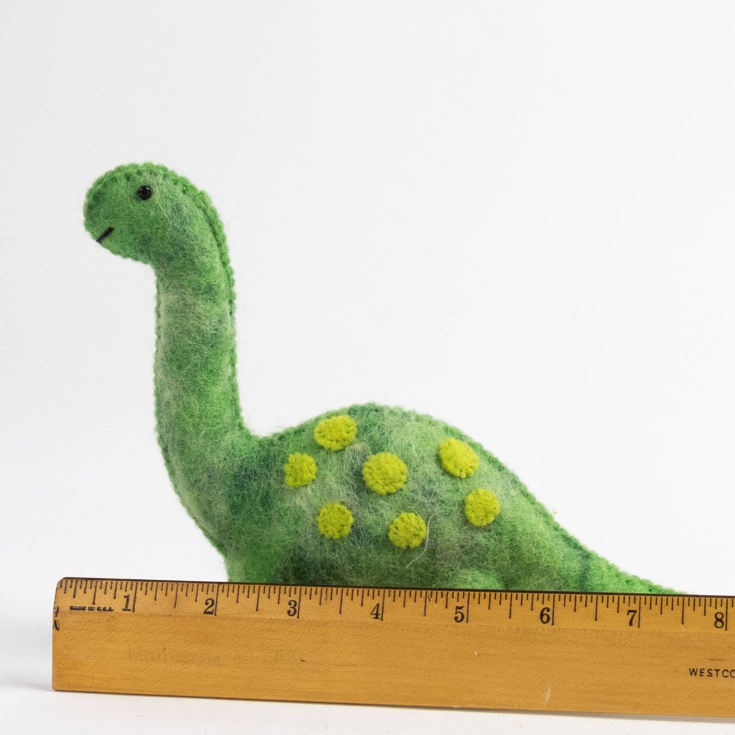 Felted Brontosaurus Dinosaur