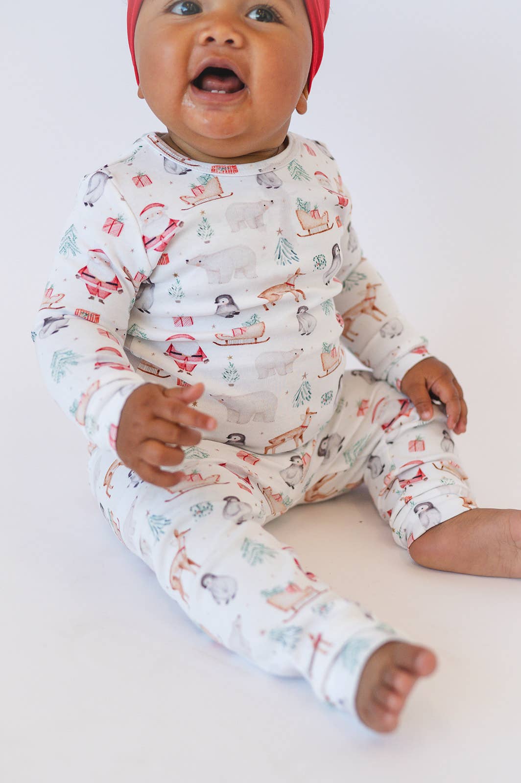 Holiday Santa Pajama Set