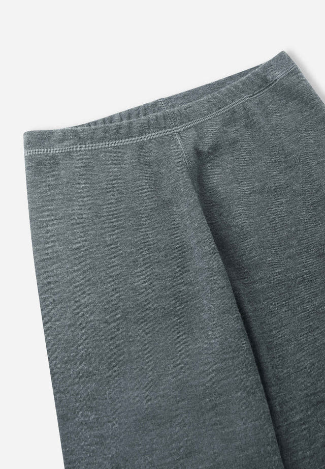Kinsei Wool Base Layer Set - Melange Grey