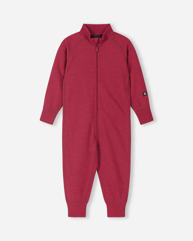 Parvin Wool Overall - Cranberry