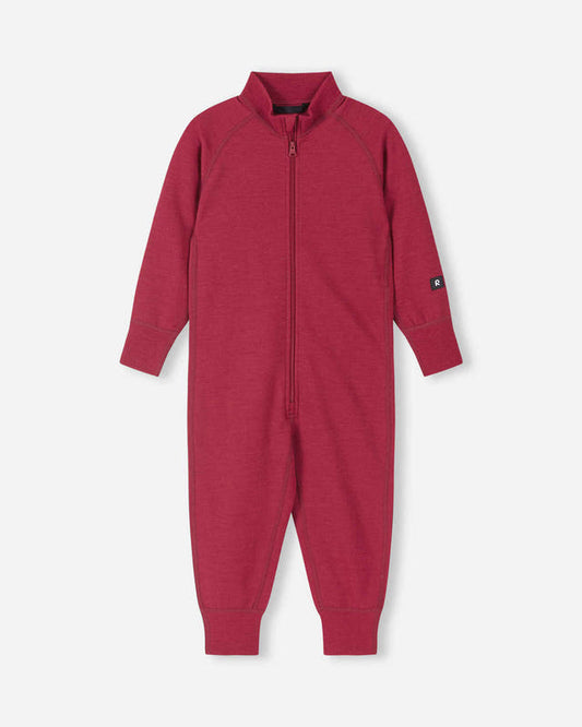Parvin Wool Overall - Cranberry