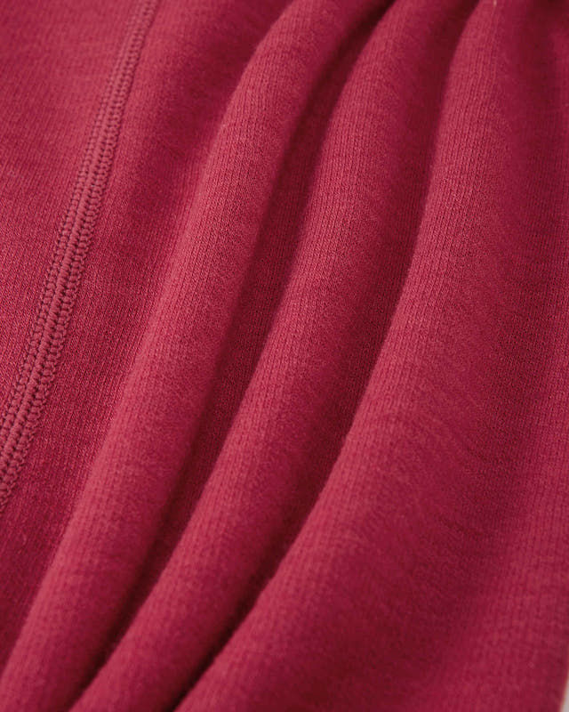 Parvin Wool Overall - Cranberry