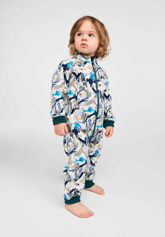 Myytti Fleece Overall- Sparkly Blue