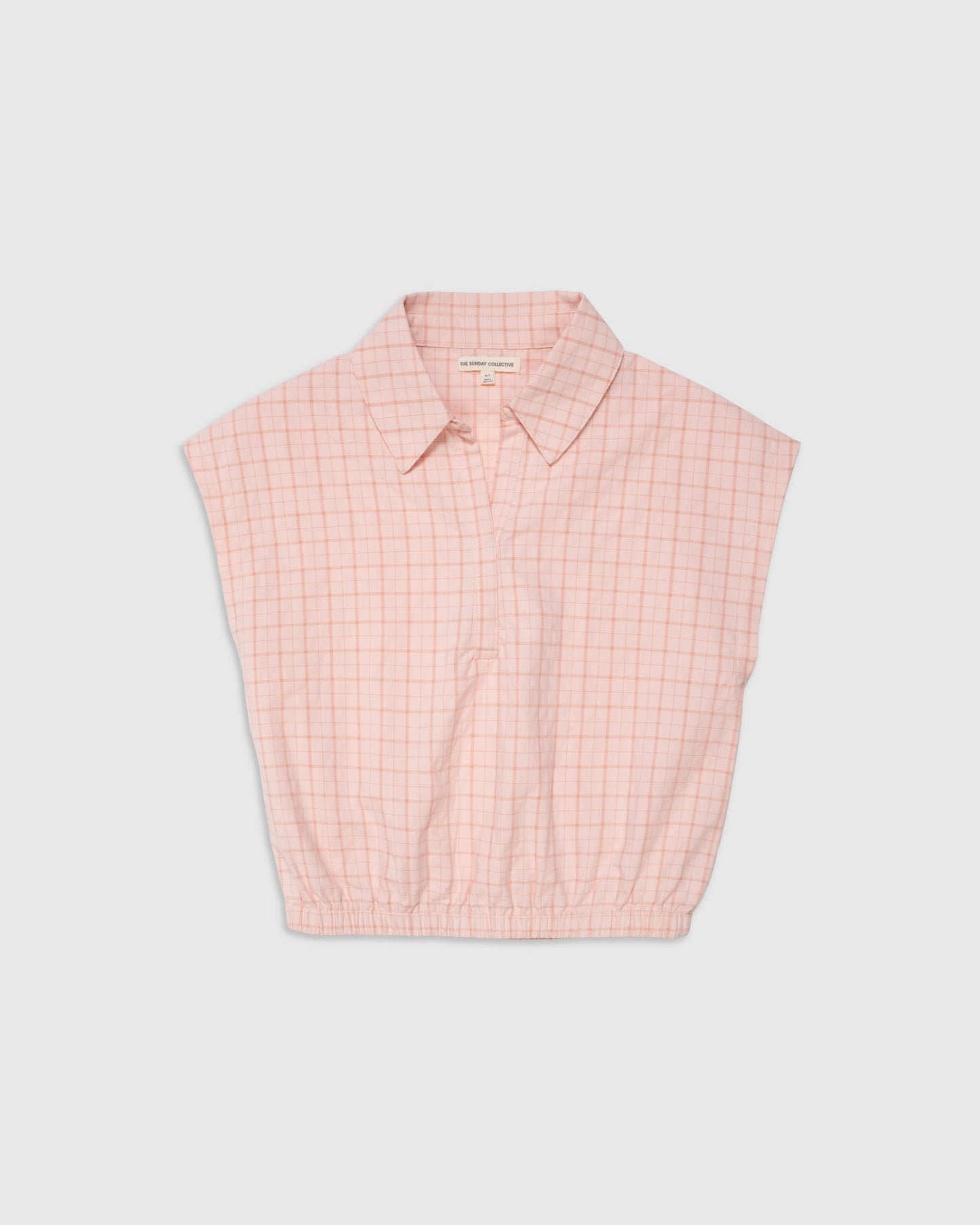 Pink Plaid Summer Top