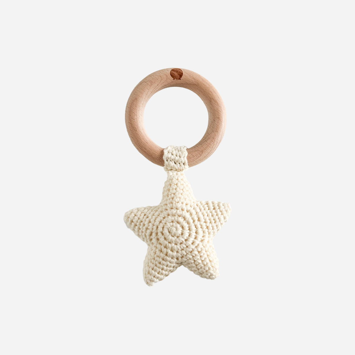 Star Crochet Rattle & Teether