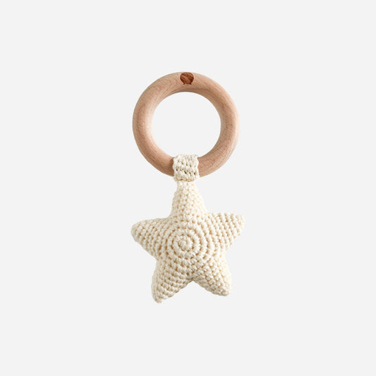 Star Crochet Rattle & Teether