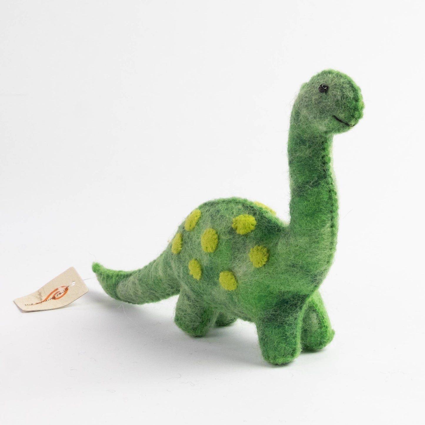 Felted Brontosaurus Dinosaur