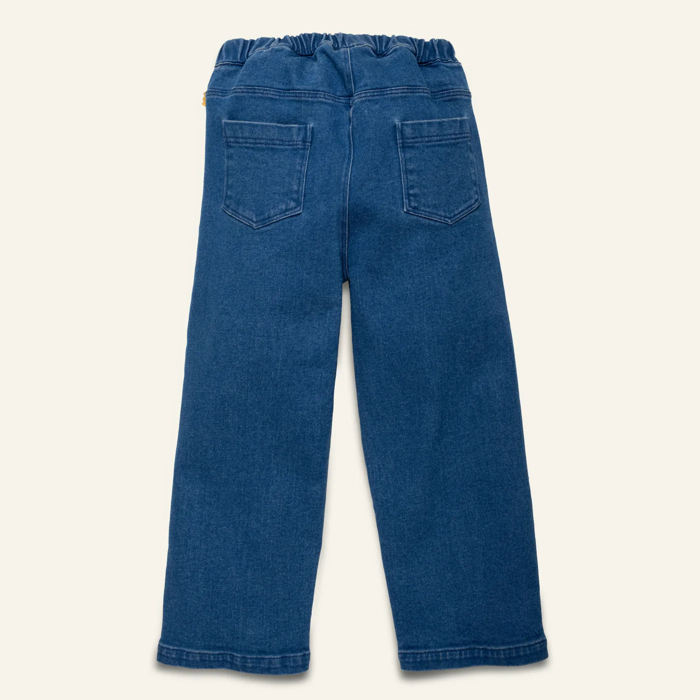 Patched Denim Pant