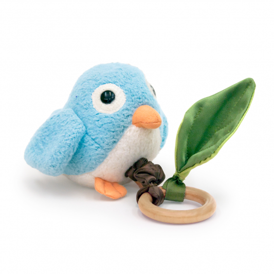 Blue Birdie Teether