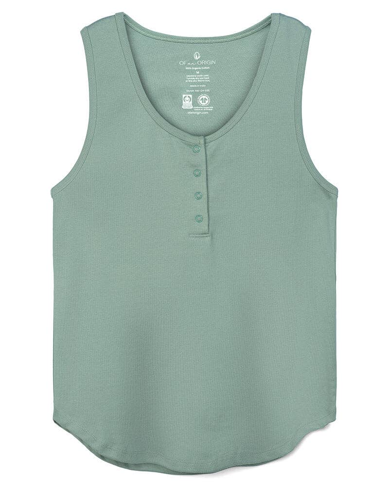 Nest Organic Cotton Henley Nursing Tank