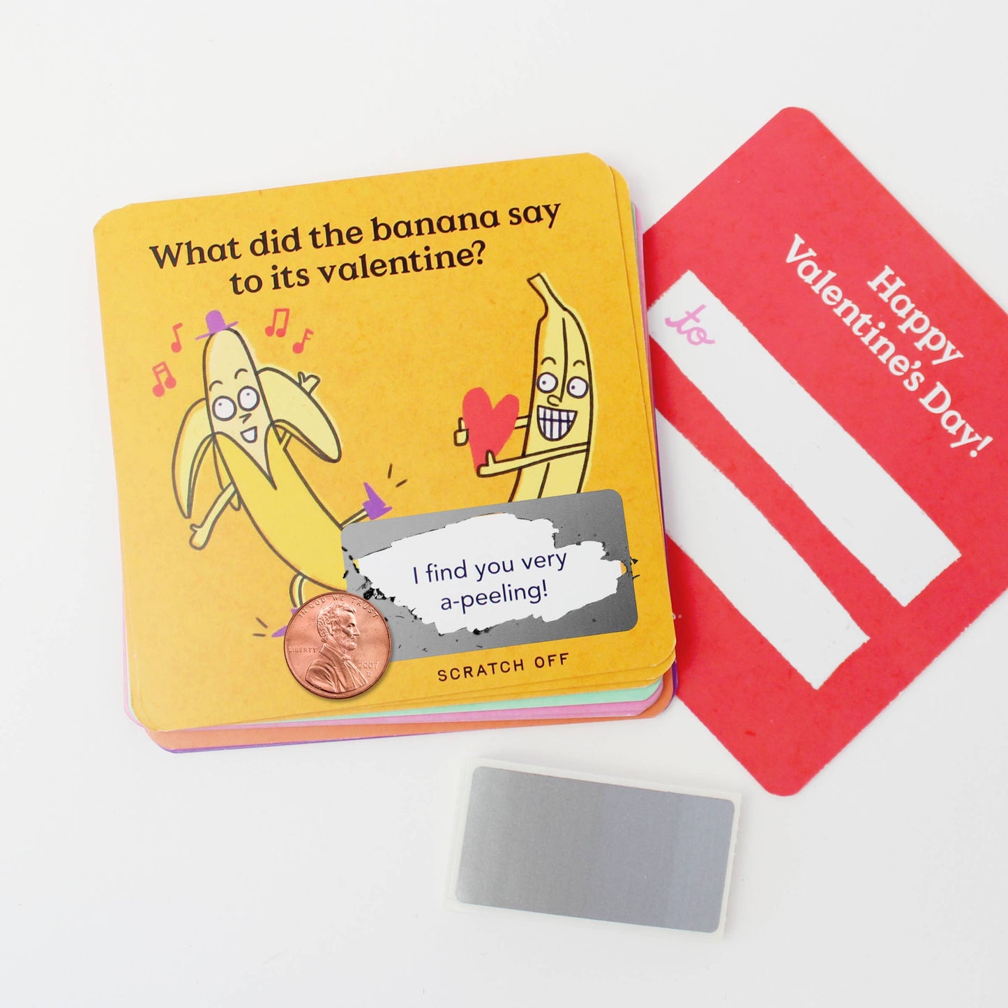 Scratch-off Joke Valentines