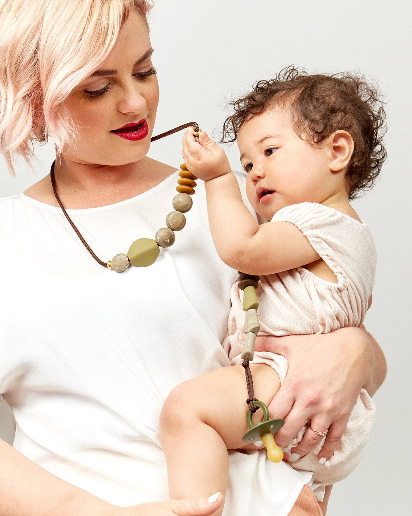 Moonstone Signature Teething Necklace
