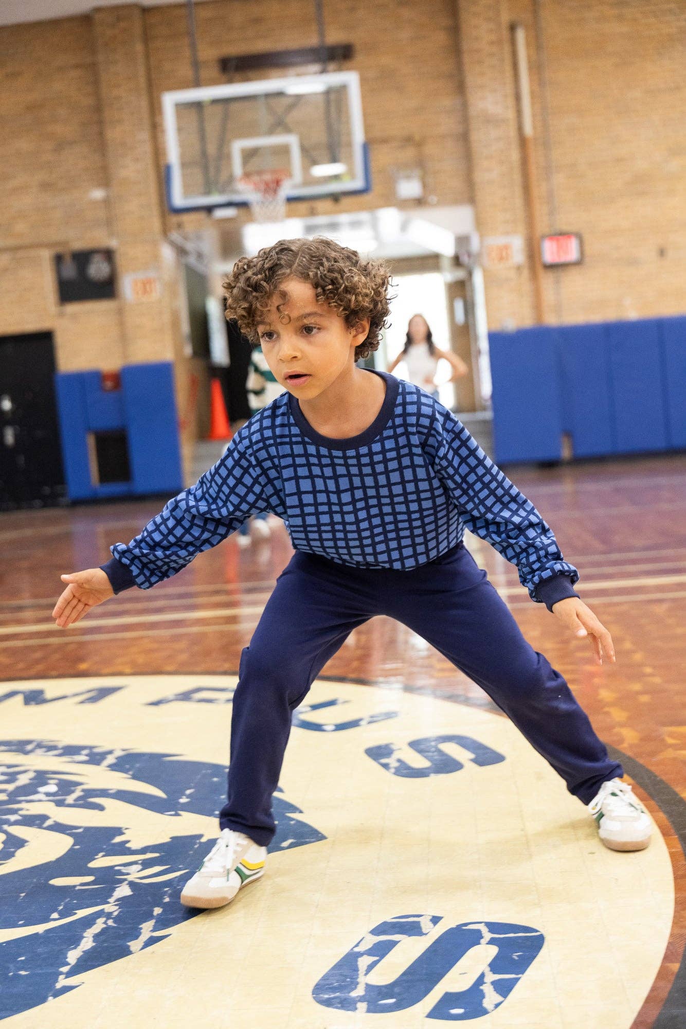 Recycled Cotton Navy Jogger