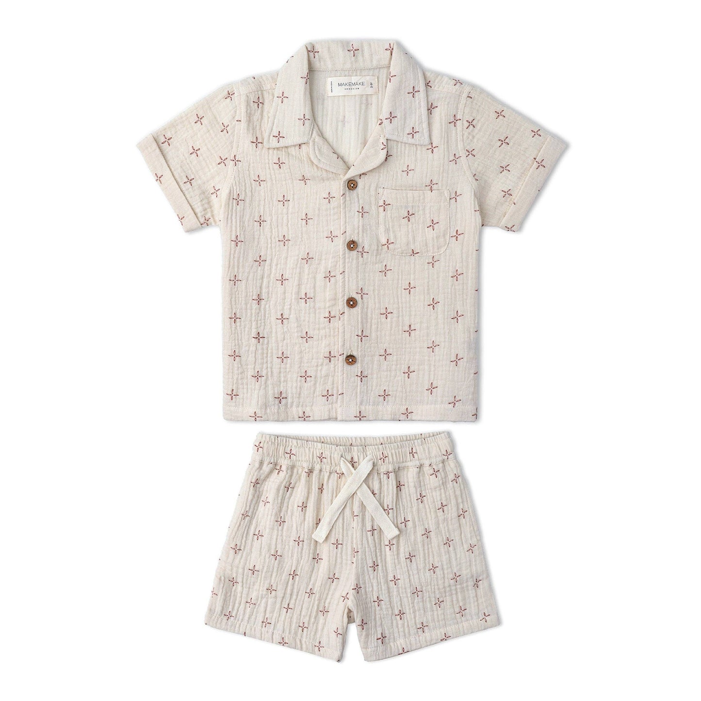 Organic Shirt & Shorts Set
