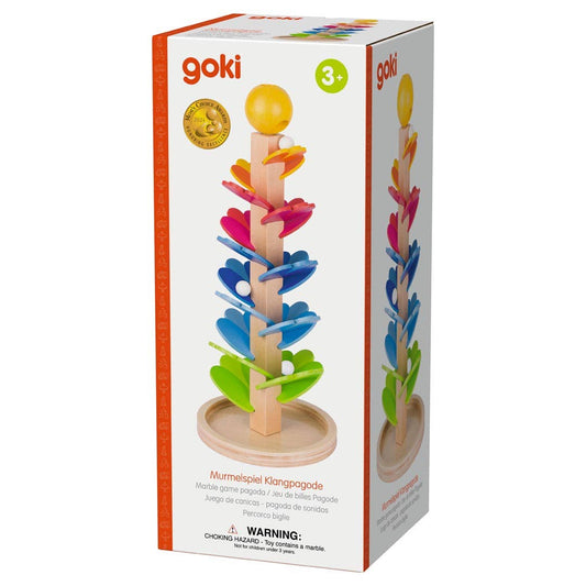 Pagoda marble game