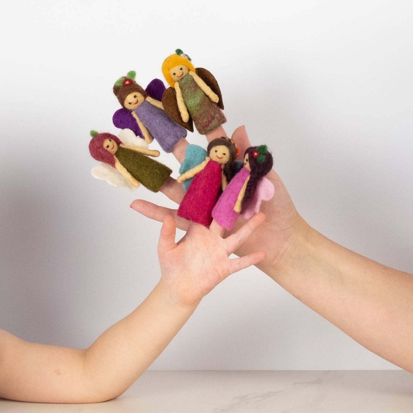 Fairy Felted Finger Puppets
