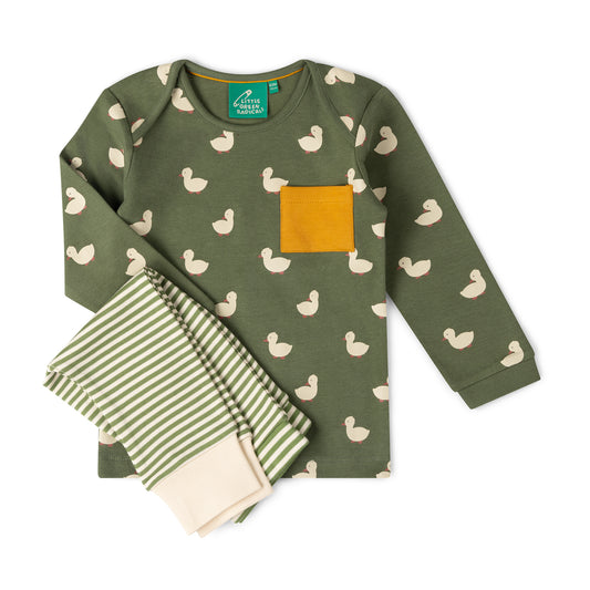 Olive Ducks Organic T-shirt & Jogger Play Set