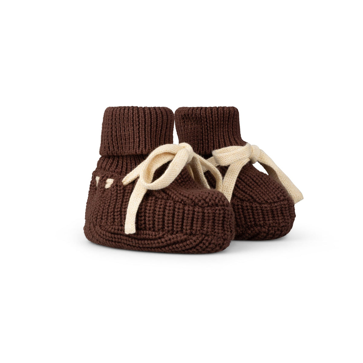 Hazelnut Knitted Booties