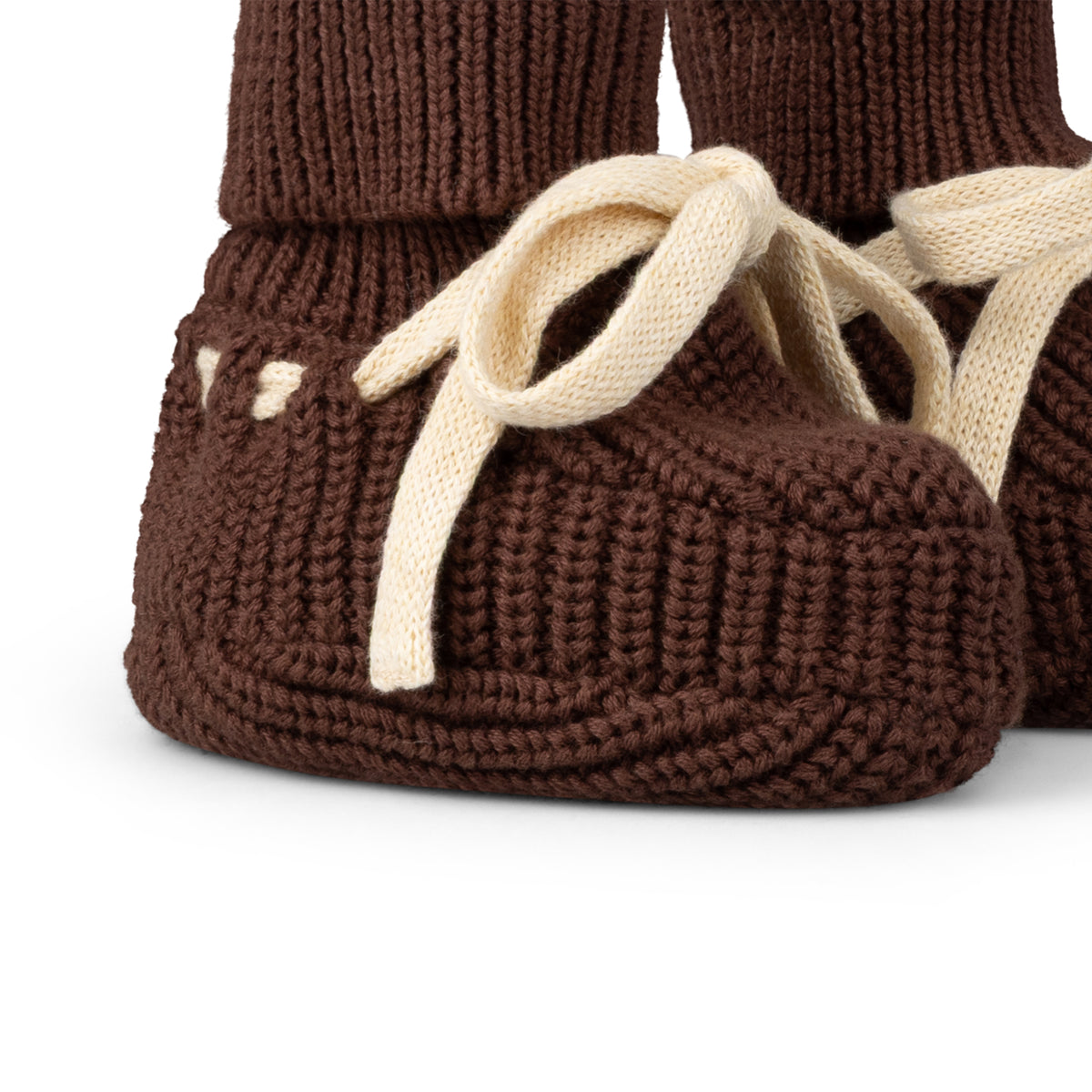 Hazelnut Knitted Booties