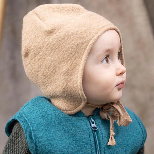 Boiled Wool Hat - eucalyptus