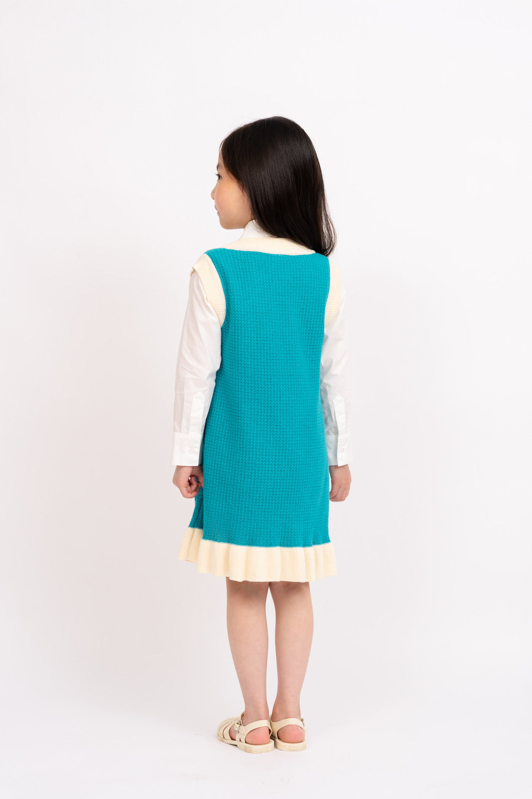 V-Neck Knit Dress