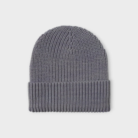 Wool & Alpaca Knit Beanie - Lilac