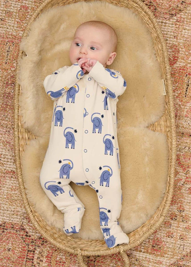 Elephant Convertible Sleepsuit