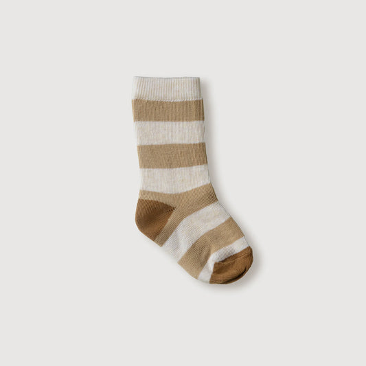 Knee Socks- Pebble Stripe