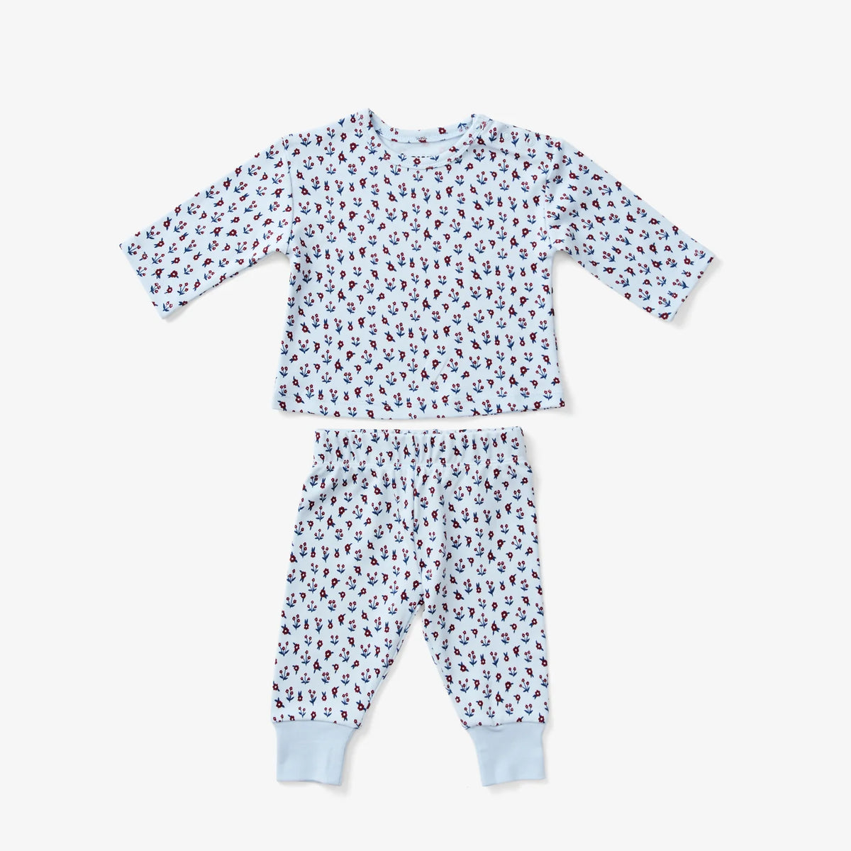 Baby Long Sleeve + Jogger  Set- Ditsy