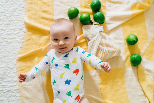 Organic Pima Cotton Wrap Bodysuit