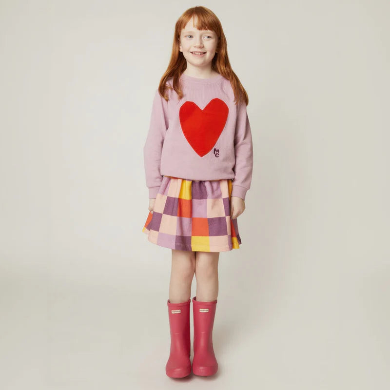 Checkered Twirl Skirt