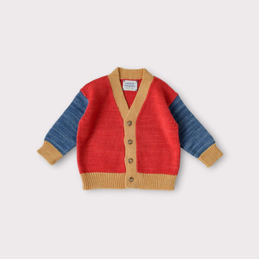 Color Block Cardigan