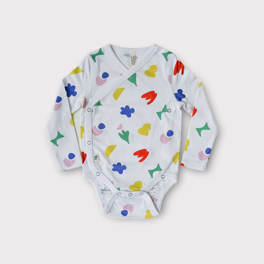 Organic Pima Cotton Wrap Bodysuit