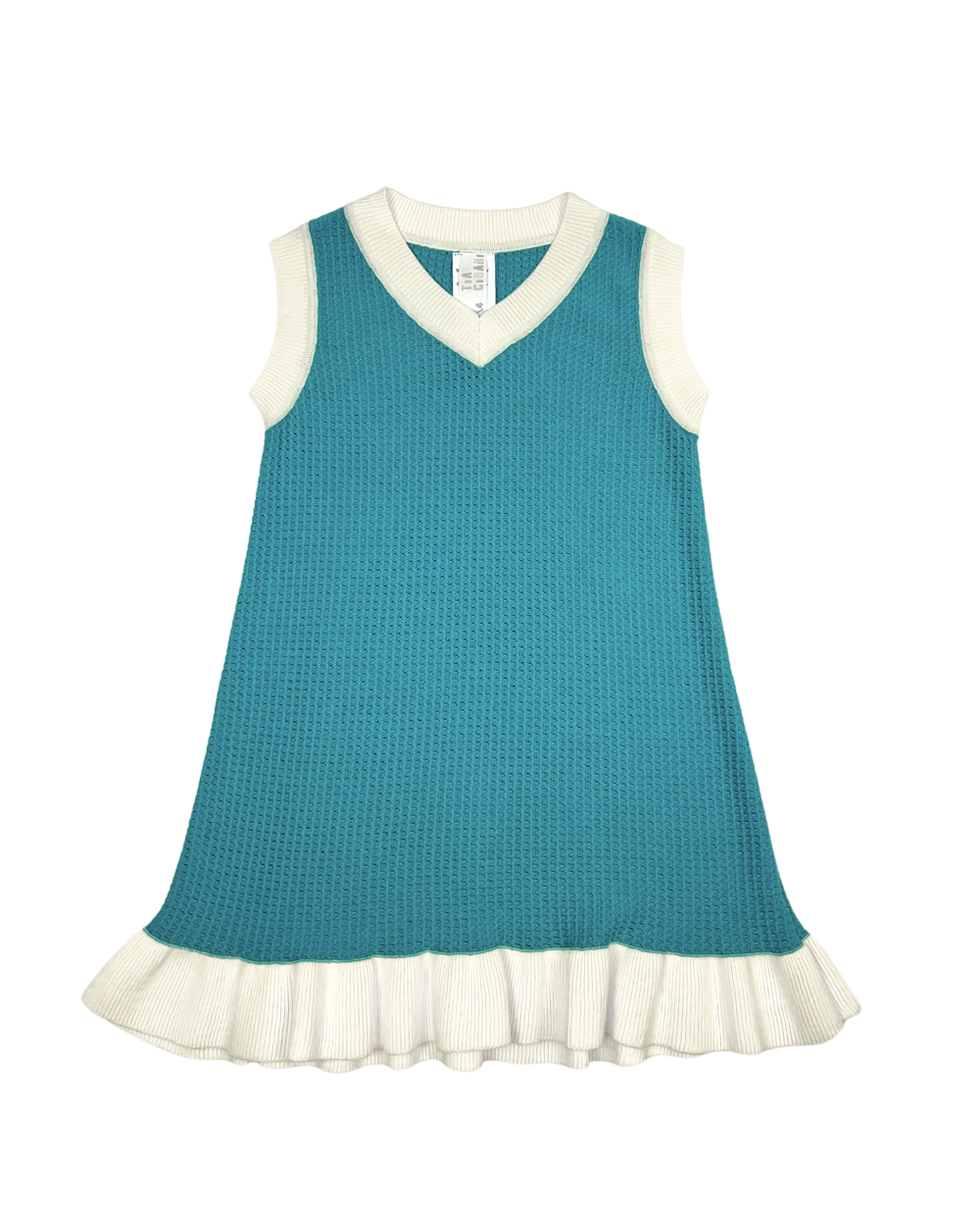 V-Neck Knit Dress