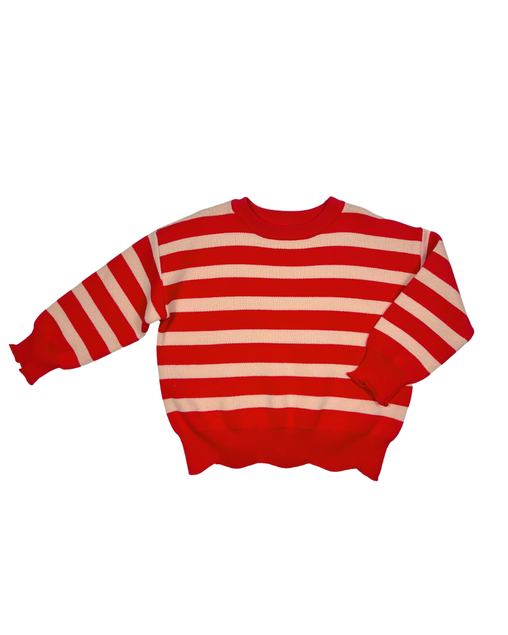 Scallop Hem Sweater