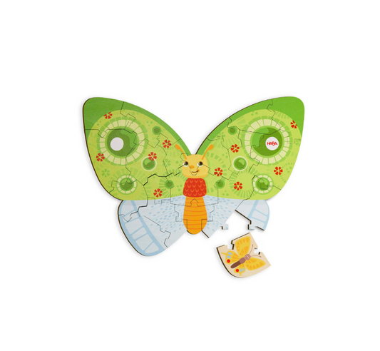 Butterfly 2-in-1 Wooden Puzzle