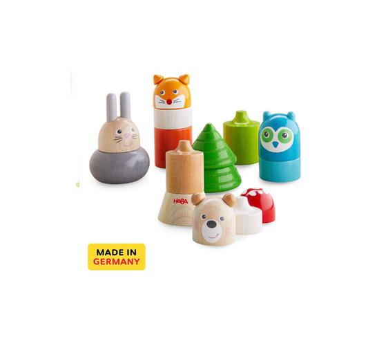 Forest Animals Wooden Stacking Toy