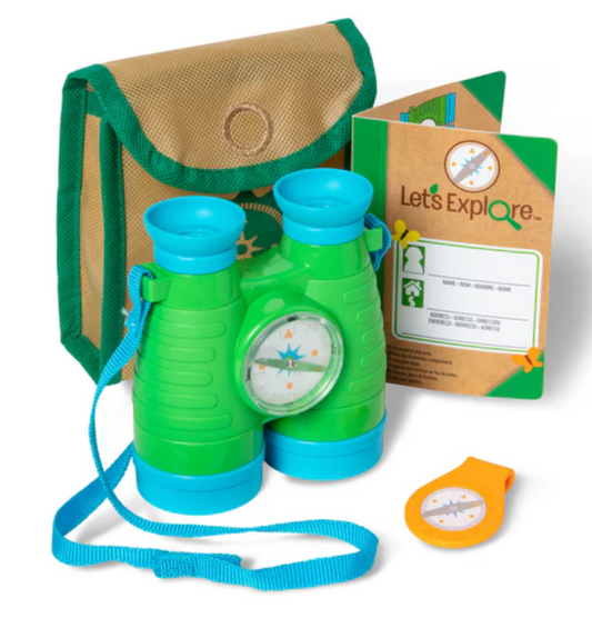 Let's Explore Binoculars & Compass Play Set