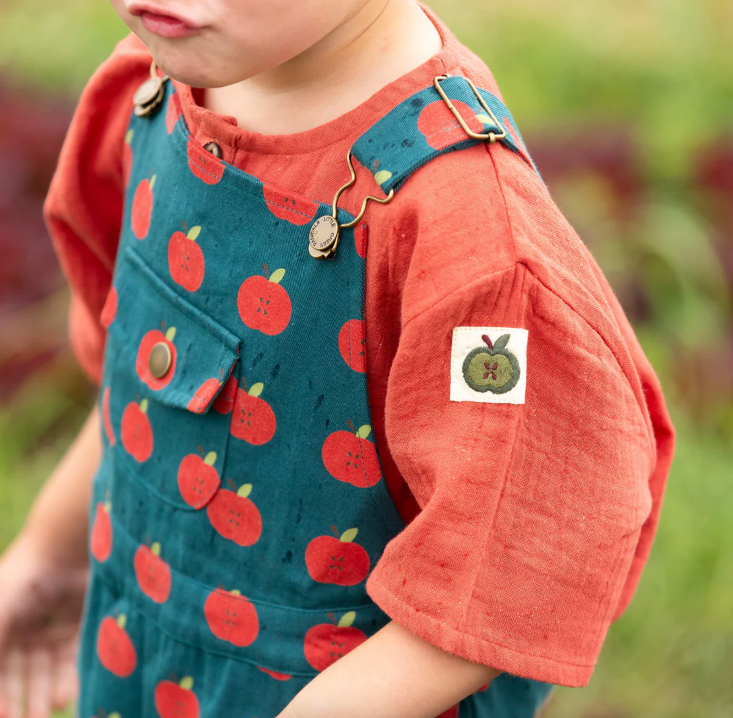 Apple Dungaree Shortalls