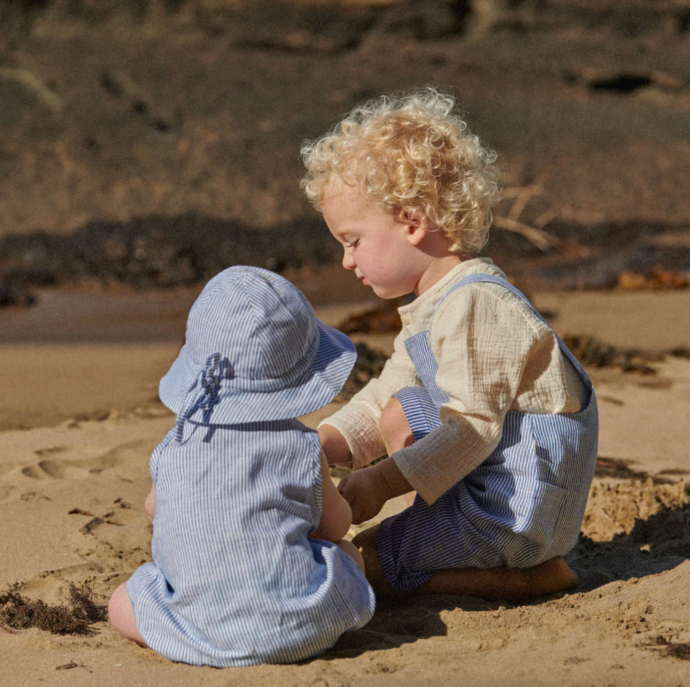 Tucker Linen Overalls