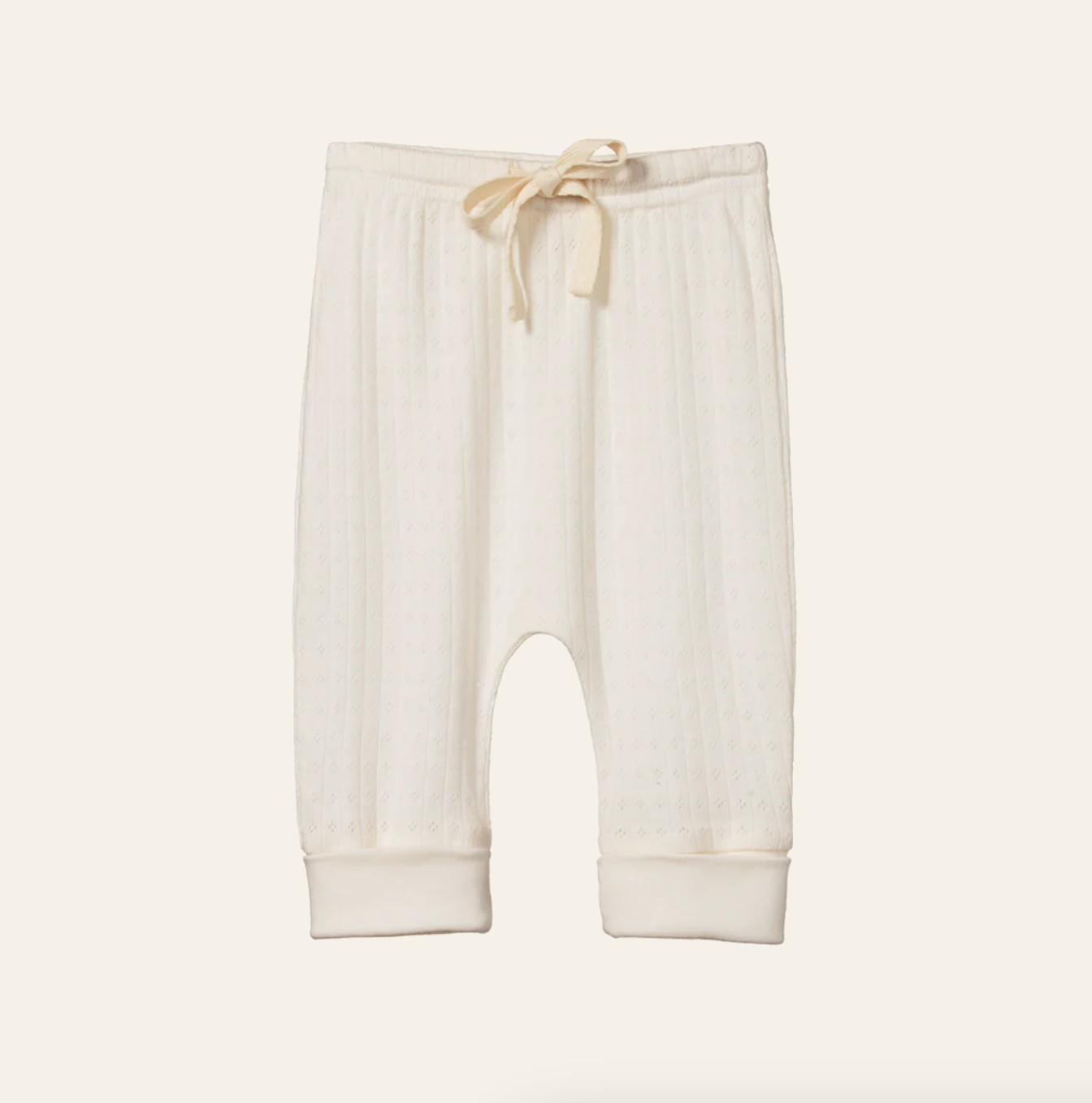 Pointelle Drawstring Pants