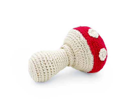 Amanita Mushroom Rattle